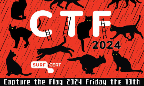 Logo van capture the flag event op vrijdag 13 december 2024