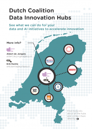 Flyer Dutch Coalition Data Innovation Hubs